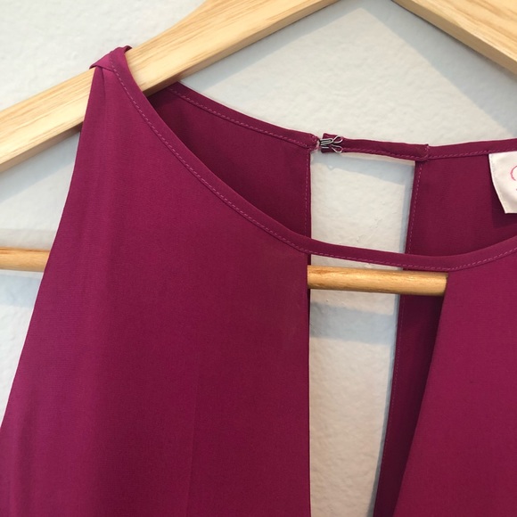 Parker colorblock 100% silk dress - Picture 4 of 7